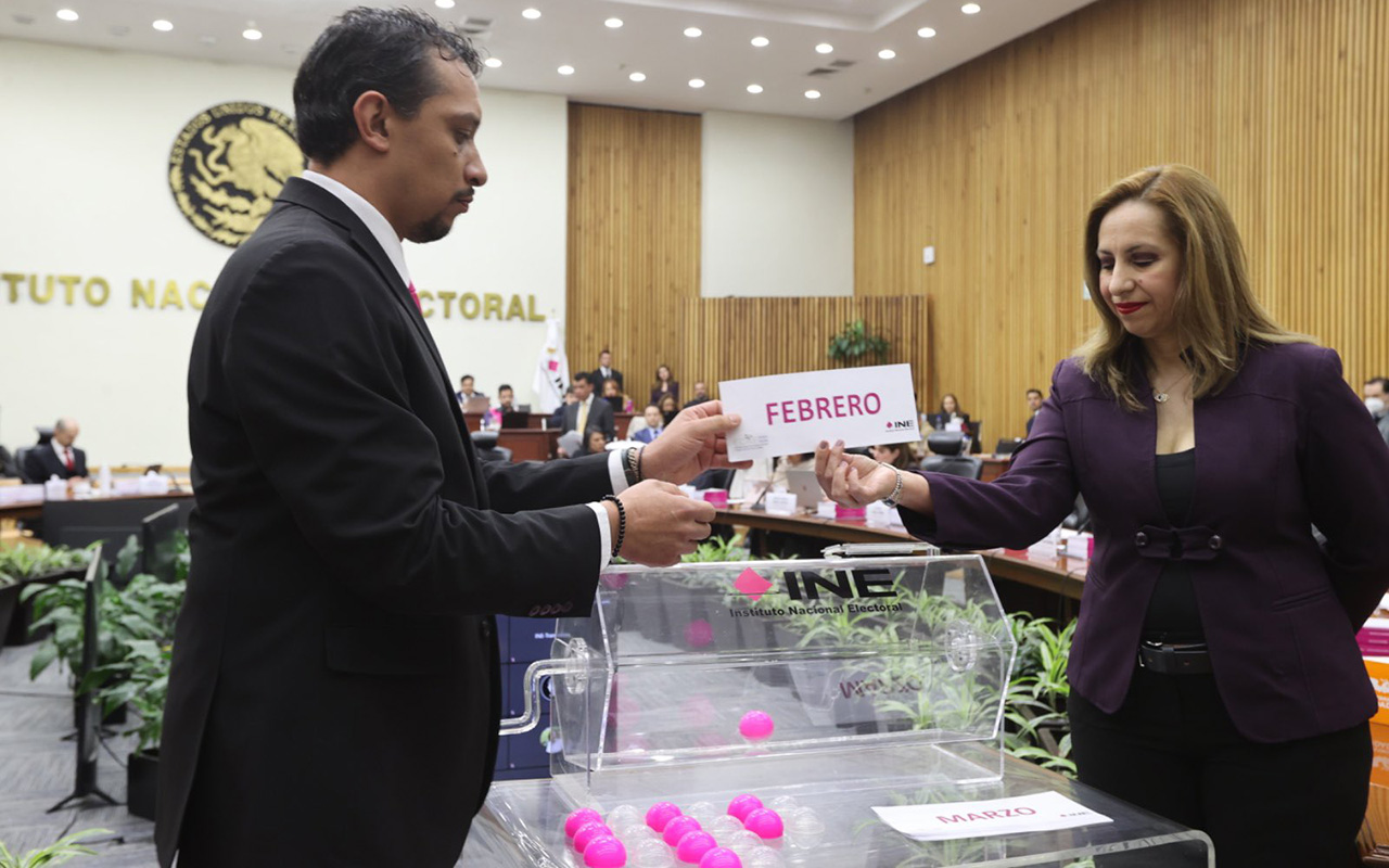 Nacidos en febrero y mayo serán funcionarios de casilla para elección judicial