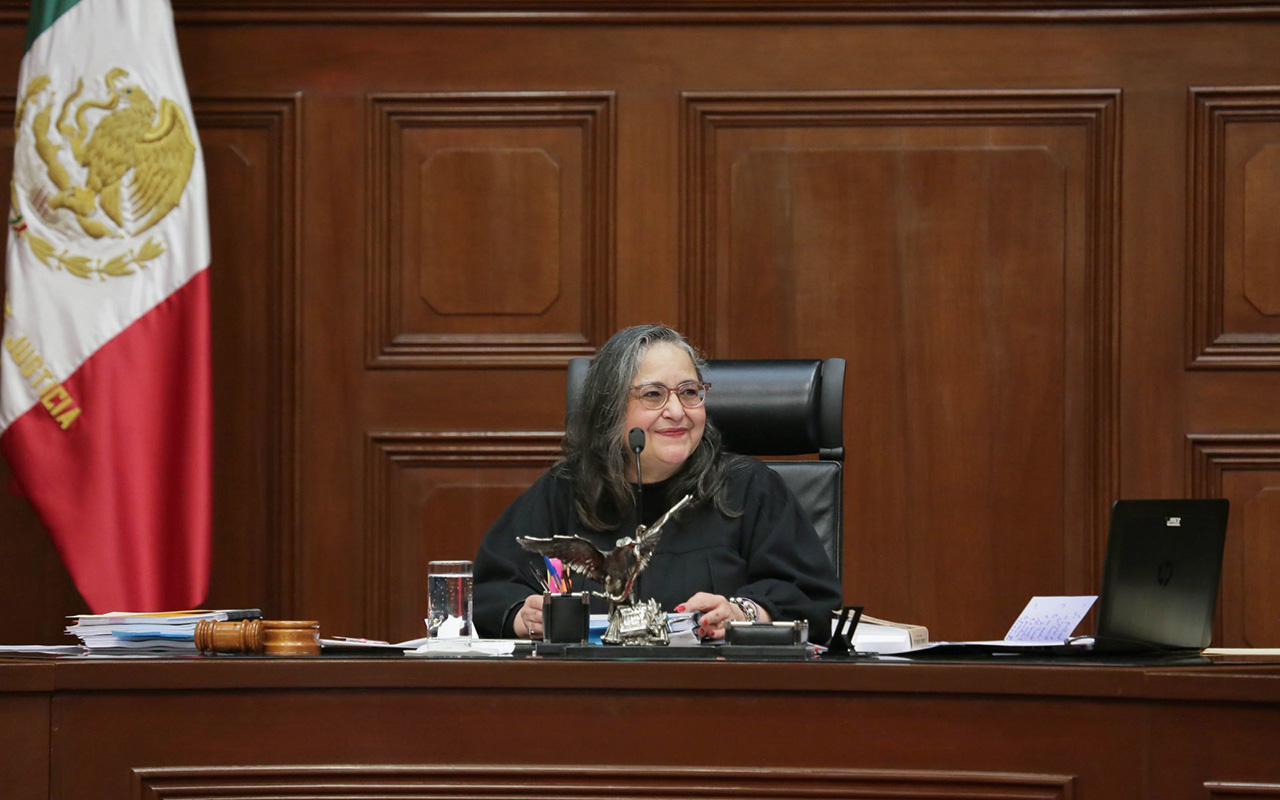 "Derechos humanos están en riesgo cuando el poder no puede ser frenado": Presidenta de SCJN