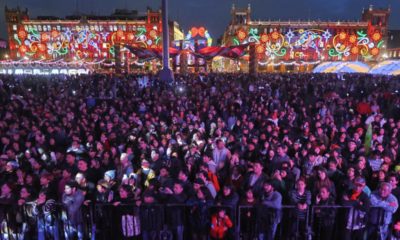 Verbena Navideña en el Zócalo 2024