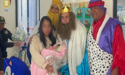 Día de Reyes une familias: Melchor, Gaspar y Baltazar visitaron a hijos de policías y reclusos