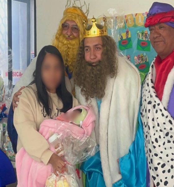 Día de Reyes une familias: Melchor, Gaspar y Baltazar visitaron a hijos de policías y reclusos