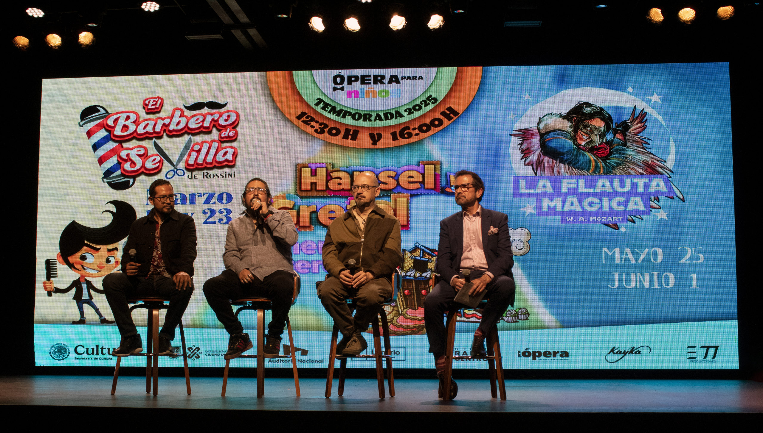 Conferencia de prensa Ópera para niños