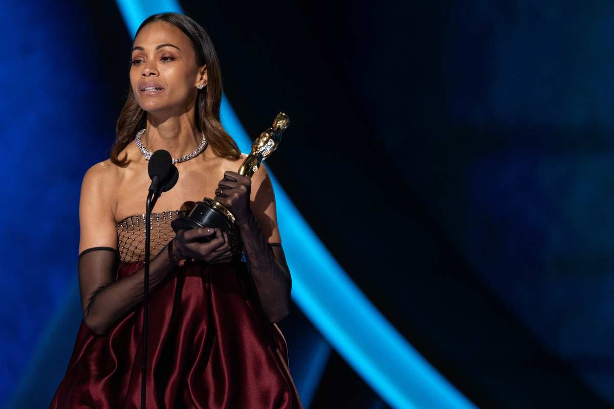 Zoe Saldaña ganadora del Oscar