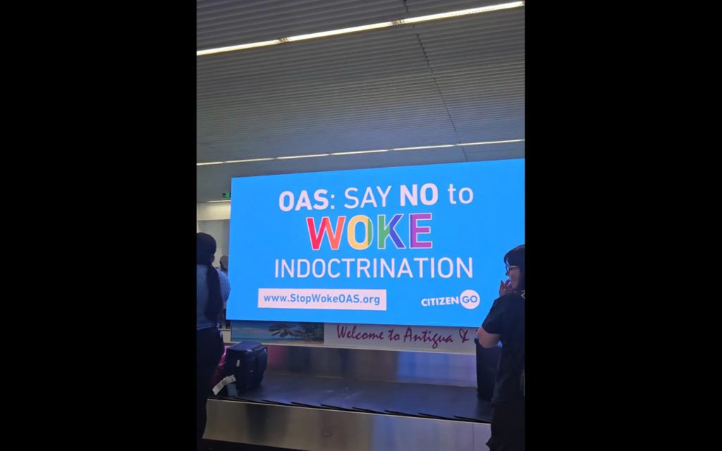 OEA amenaza a CitizenGO y censura mensajes anti-woke