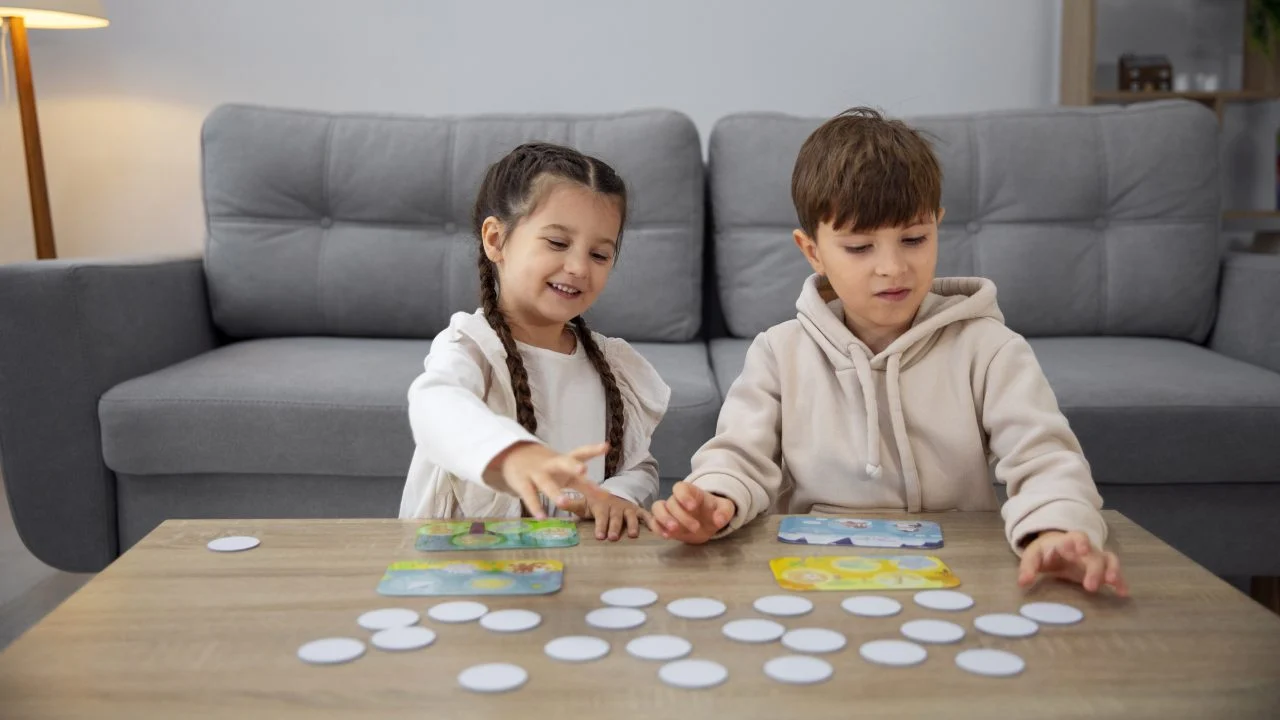 Vacaciones en casa en familia