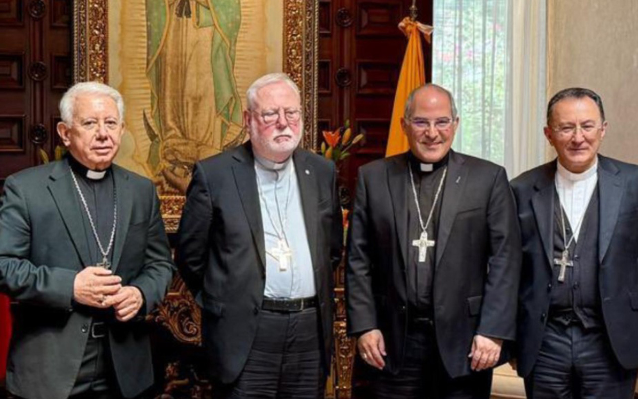 El custodio de las relaciones diplomáticas de la Santa Sede llega a México