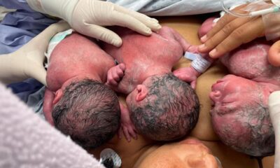 Tres bendiciones: el milagro de los trillizos que llena de vida a Tabasco