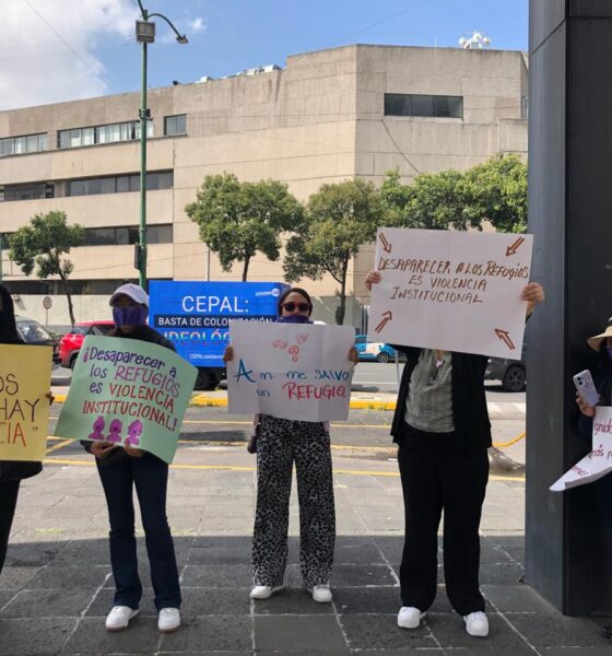¡No llegamos todas! Protestan ante la Conferencia Regional sobre la Mujer