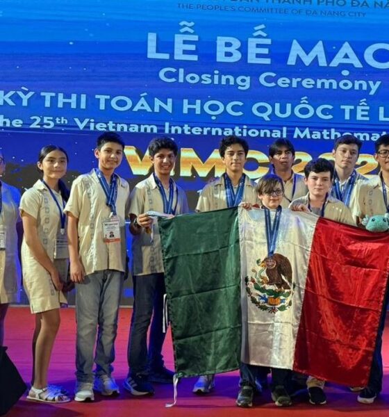 Jóvenes de primaria y secundaria pusieron en alto a México frente a países con gran tradición matemática