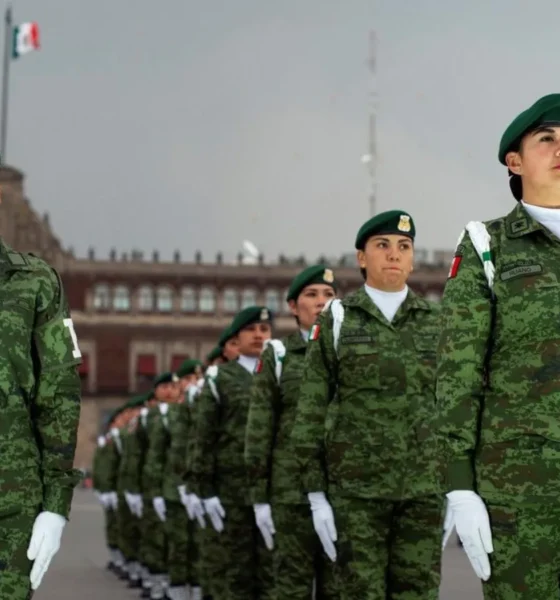 Mujeres militares en México