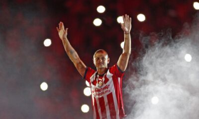 Javier "Chicharito" Hernández podría regresar al futbol de Inglaterra. FOTO: CUARTOSCURO.