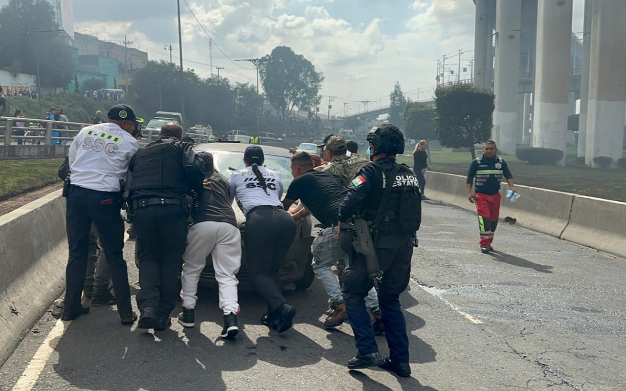 Vecinos héroes en la tragedia del Puente de la Concordia