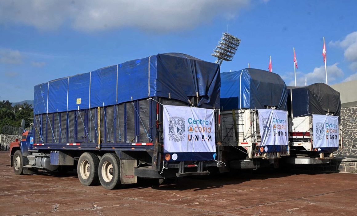 Apoyo humanitario UNAM