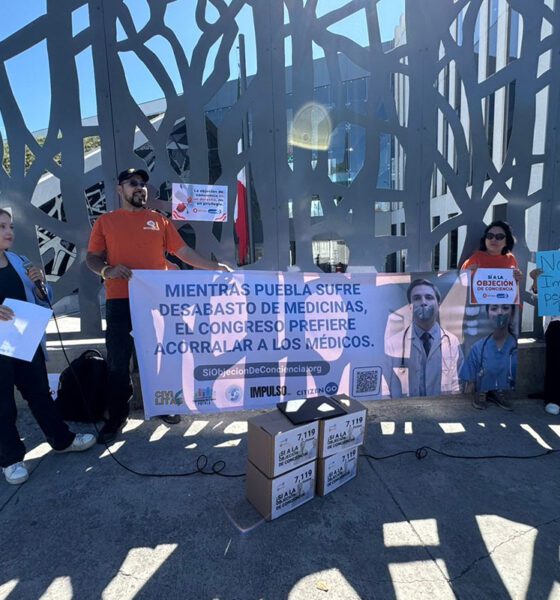 Médicos y ciudadanos defienden su derecho a la objeción de conciencia en Puebla