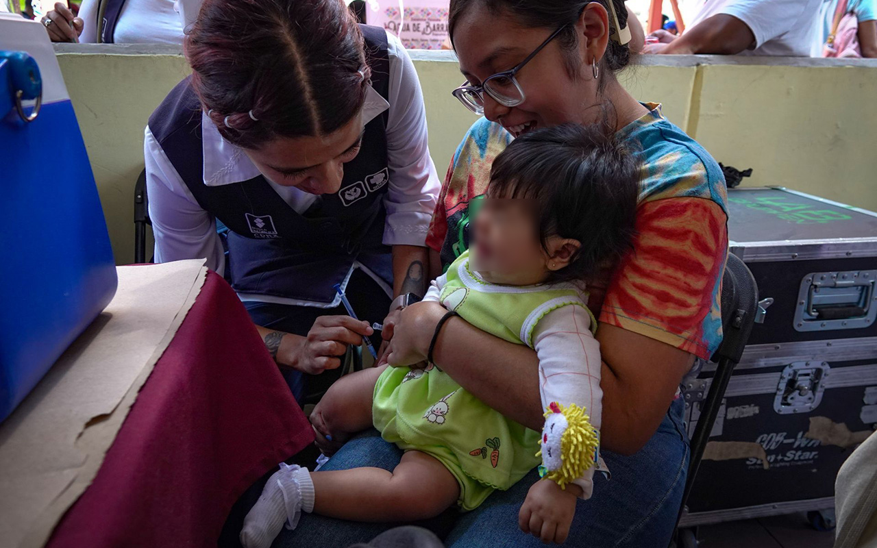 Brote de sarampión en México, niños menores de cinco años los más afectados