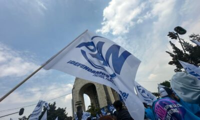 El Partido Acción Nacional (PAN) relanzó su identidad con un nuevo logo y anunció el fin a las alianzas con otras fuerzas políticas. FOTO: Carolina Flores