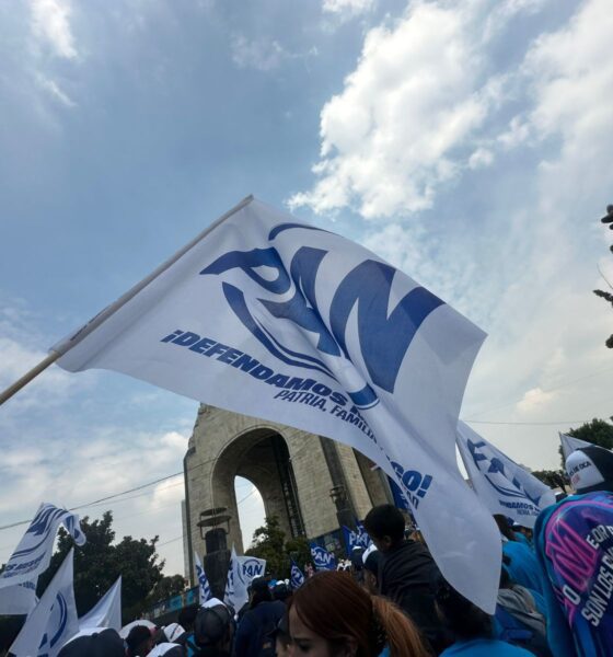 El Partido Acción Nacional (PAN) relanzó su identidad con un nuevo logo y anunció el fin a las alianzas con otras fuerzas políticas. FOTO: Carolina Flores