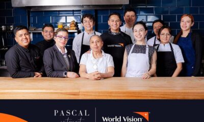 Pascal ofrece una cena con causa