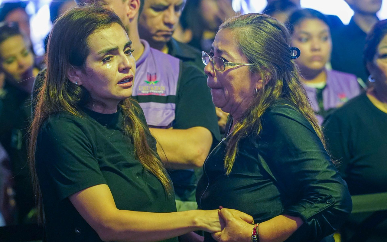 Una familia en duelo pide justicia sin violencia en Uruapan