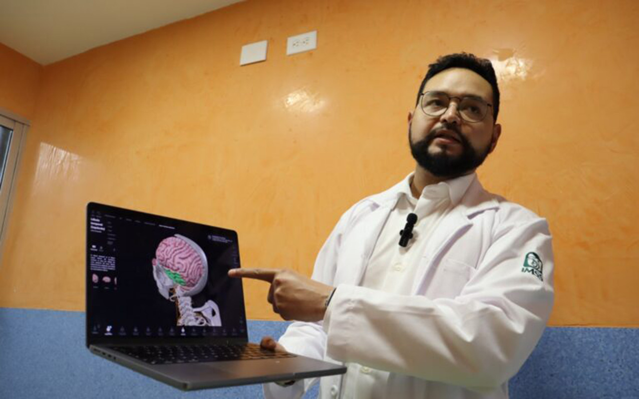 Francisco volvió a levantar la vida: enfrenta craneotomía despierto