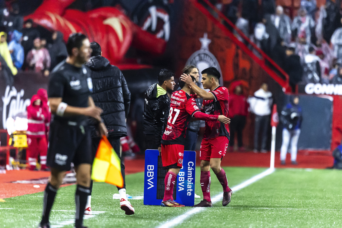 Germán Padilla debutó con Xolos Tijuana en el Play-In del torneo Apertura 2025 de la Liga MX. Foto: cuenta oficial de Xolos en X - @Xolos