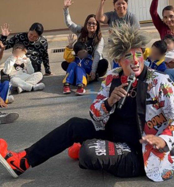 "Lo llaman payaso”, Guasin enseña a decir ‘te amo’ a padres e hijos antes de que sea tarde
