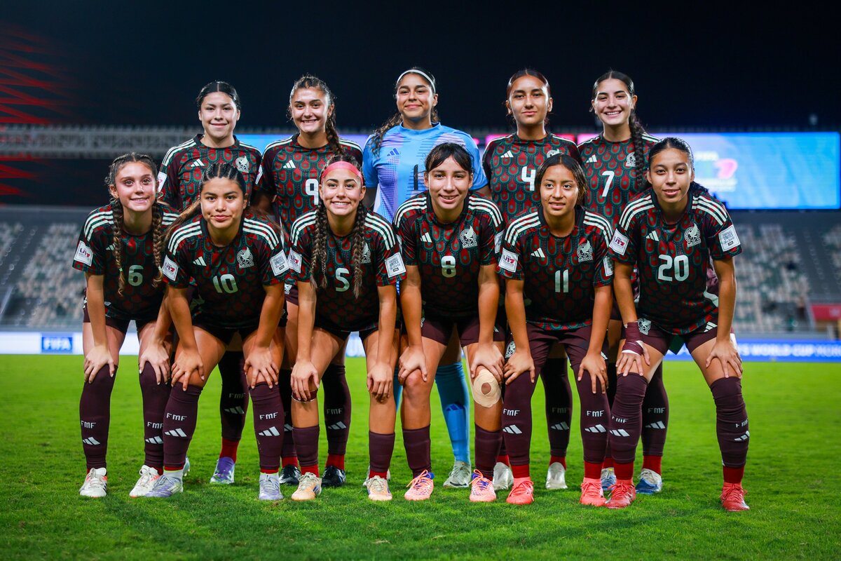 Selección Mexicana Femenil Sub-17 - FOTO: cuenta oficial de X @Miseleccionfem