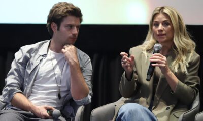 Ludwika Paleta y su hijo Nicolás Haza