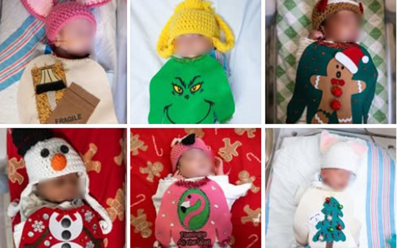 Bebés prematuros Navidad