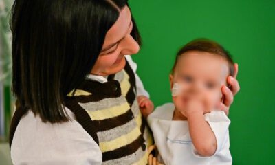 Mariami, bebé que recibió una arteria capaz de crecer con su corazón