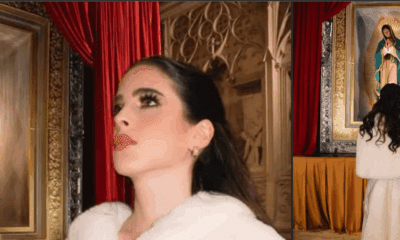 Miss Universo 2025, Fátima Bosch, inició sus actividades en Nueva York acompañando a la Virgen de Guadalupe