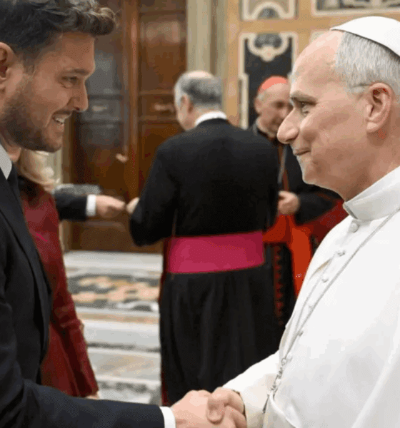 Concierto de los pobres en el Vaticano con Michael Bublé
