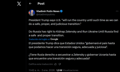 La captura del presidente de Venezuela Nicolás Maduro por las Fuerzas Armadas de los EU generó una serie de reacciones a favor y en contra en todo el mundo.