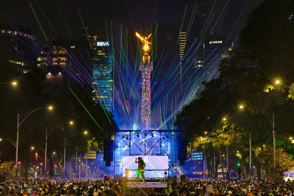 fiesta electrónica de Año Nuevo cdmx 2026