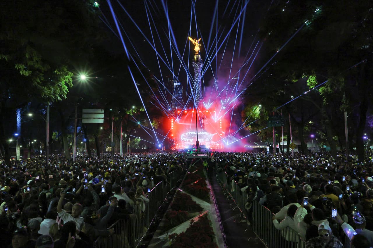 fiesta electrónica de Año Nuevo cdmx 2026