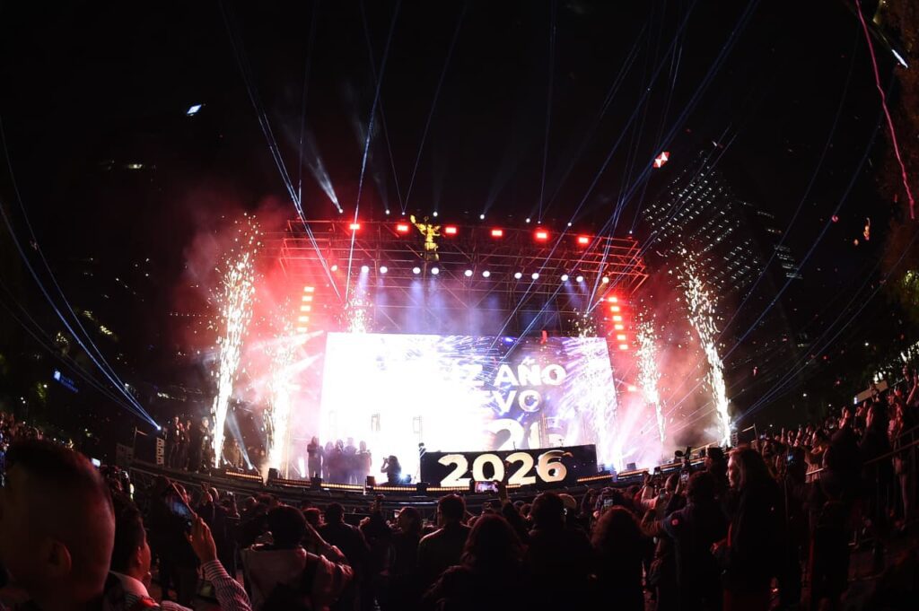 fiesta electrónica de Año Nuevo cdmx 2026