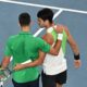 Carlos Alcaraz y Novak Djokovic se elogiaron mutuamente. Foto: cuenta oficial @atptour en X