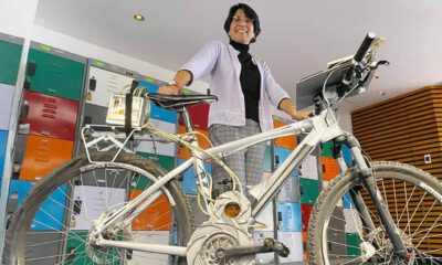 Bicicleta sin cadena: innovación pensada para niñas, niños y personas mayores