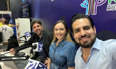 Alex Martínez y Arely, durante el Congreso Internacional de las Familias (CIFAM) Monterrey 2026