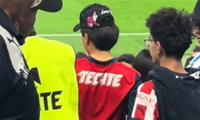 "Aprendió una lección”: padre reprende mala conducta de su hijo en estadio de fútbol