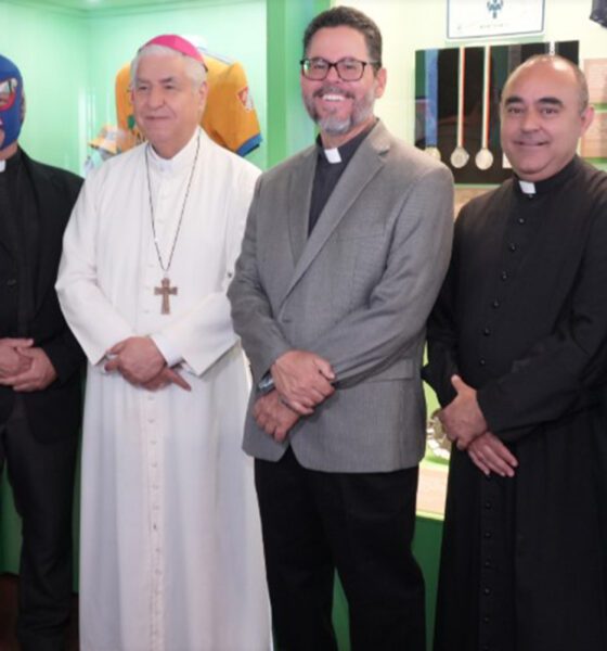 Arzobispo de Monterrey inaugura exposición 'Fe en la Cancha' en vísperas del Mundial 2026