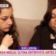 Noelia Castillo y su madre Yolanda Ramos. FOTO: captura de pantalla de la entrevista con la cadena española Antena 3
