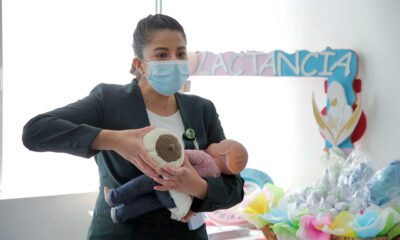 Promueven lactancia desde primera hora de vida del recién nacido