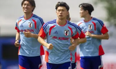 La selección de Japón ya entrena en Monterrey. FOTO: GABRIELA PÉREZ MONTIEL / CUARTOSCURO.COM