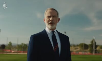 El Rey Felipe VI anunció la lista oficial de 26 convocados de la Selección de España. Foto: captura de pantalla