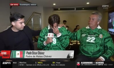 Paulo César "Tilón" Chávez no pudo contener el llanto. Foto: captura de pantalla.